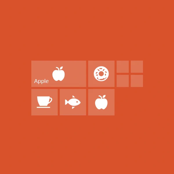 Recreating the Windows Live Tile grid Tile Group: mixed-size packing and real-time drag-and-drop collision avoidance